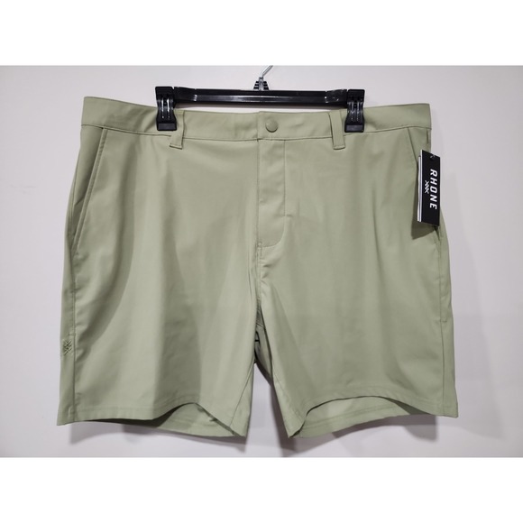 RHONE Other - Rhone NWT Shorts 7" Commuter Shorts Mens 38 Sage Green Performance Stretch New